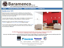 Tablet Screenshot of baramenco.com
